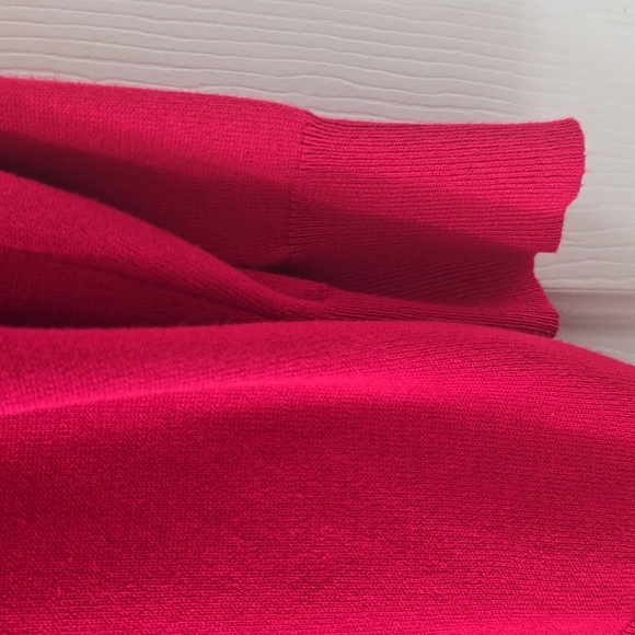 SIMPLY STYLED BRAND WOMEN'S MISSY SIZE RED FRONT BUTTON CARDIGAN SIZE XL - Picture 5 of 15